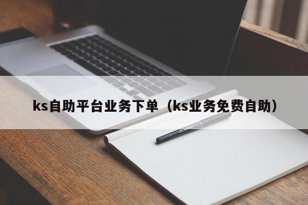 ks自助平台业务下单（ks业务免费自助）